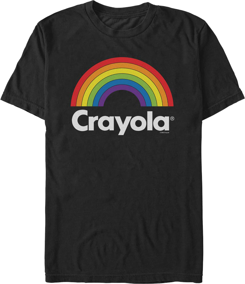 Rainbow Crayola T-Shirt Hoodie, Sweatshirt | CiraTrend.com (Image 1)