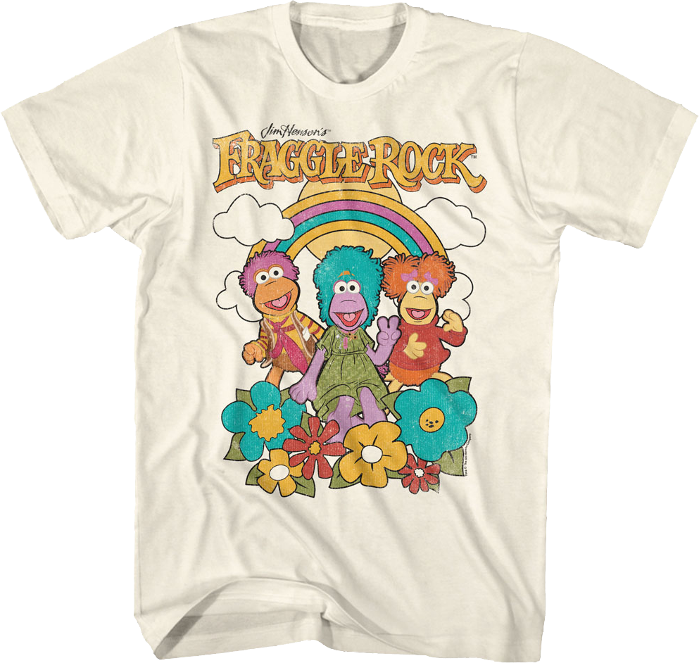 Rainbow Fraggle Rock T-Shirt Hoodie, Sweatshirt | CiraTrend.com (Image 1)