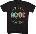 Rainbow High Voltage ACDC T-Shirt Hoodie, Sweatshirt | CiraTrend.com (Image 1)