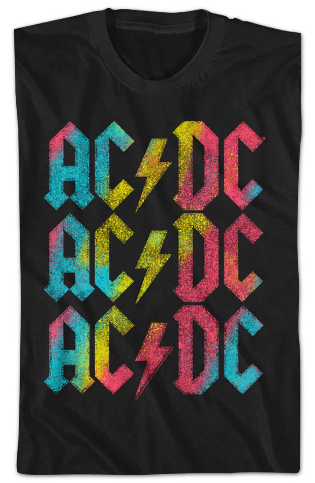 Rainbow Logo ACDC T-Shirt Hoodie, Sweatshirt | CiraTrend.com (Image 2)