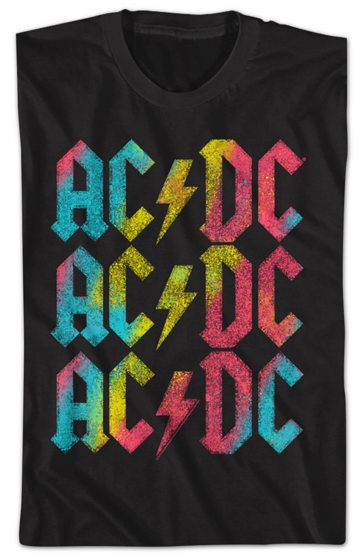 Rainbow Logo ACDC T-Shirt Hoodie, Sweatshirt | CiraTrend.com (Image 2)