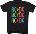 Rainbow Logo ACDC T-Shirt Hoodie, Sweatshirt | CiraTrend.com (Image 1)