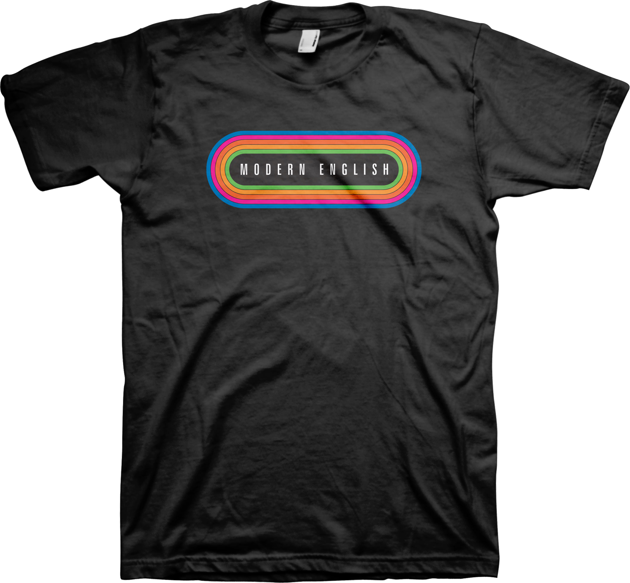 Rainbow Logo Modern English T-Shirt Hoodie, Sweatshirt | CiraTrend.com (Image 1)