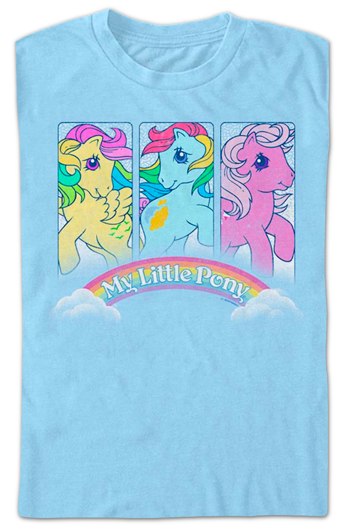 Rainbow Panels Little Pony T-Shirt Hoodie, Sweatshirt | CiraTrend.com (Image 2)