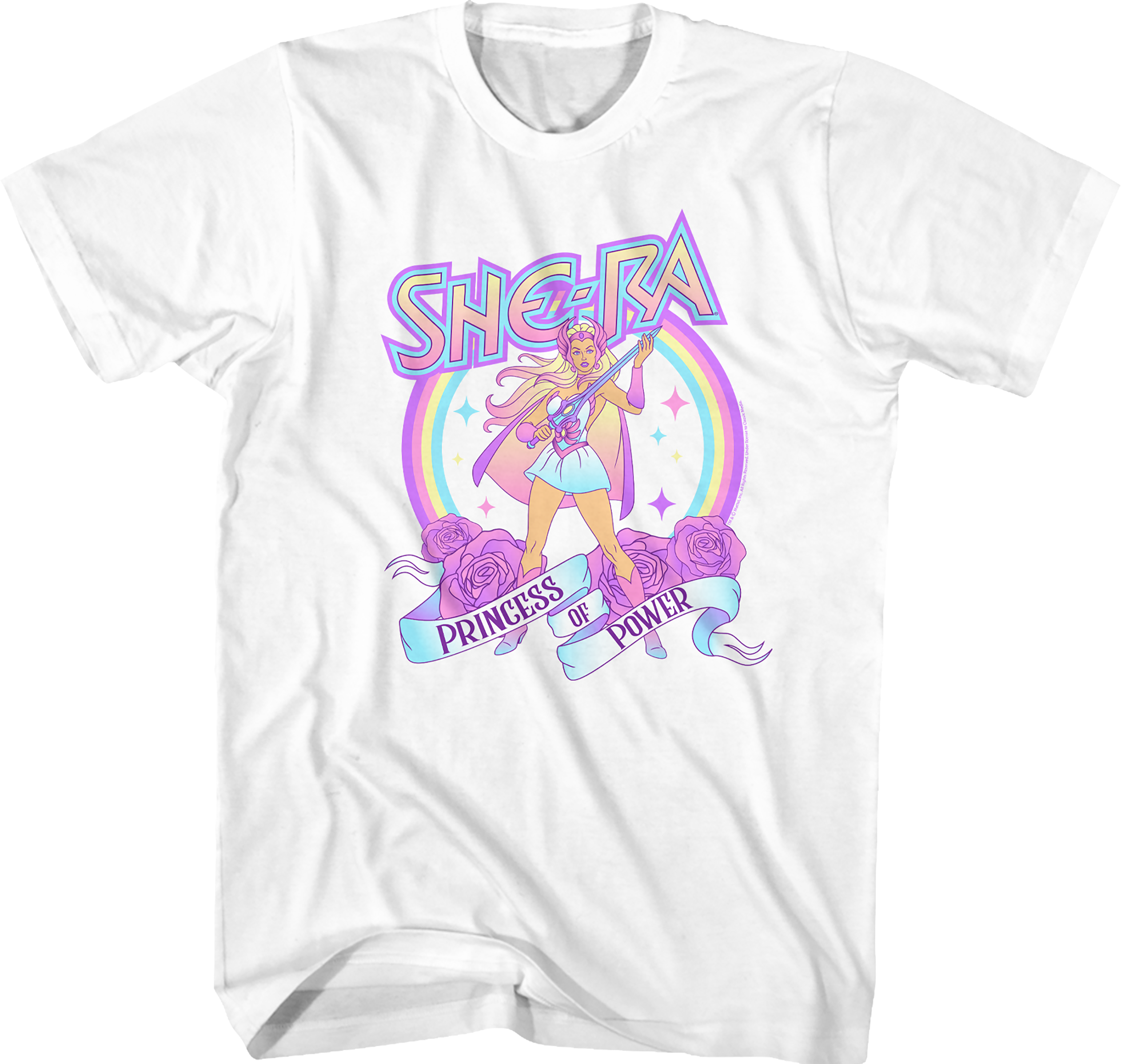 Rainbow She-Ra Masters of the Universe T-Shirt Hoodie, Sweatshirt | CiraTrend.com (Image 1)