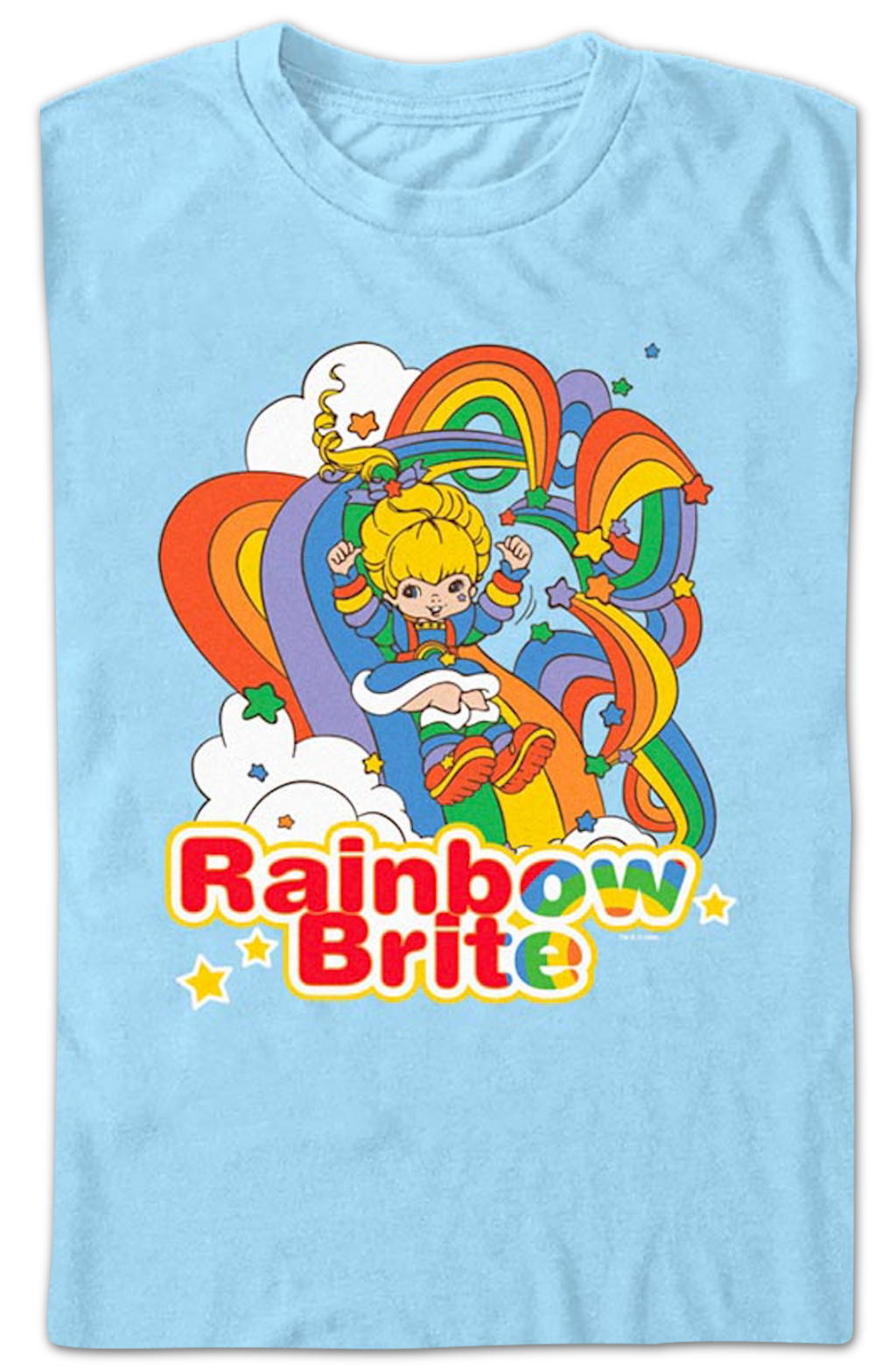 Rainbow Slide Rainbow Brite T-Shirt Hoodie, Sweatshirt | CiraTrend.com (Image 2)
