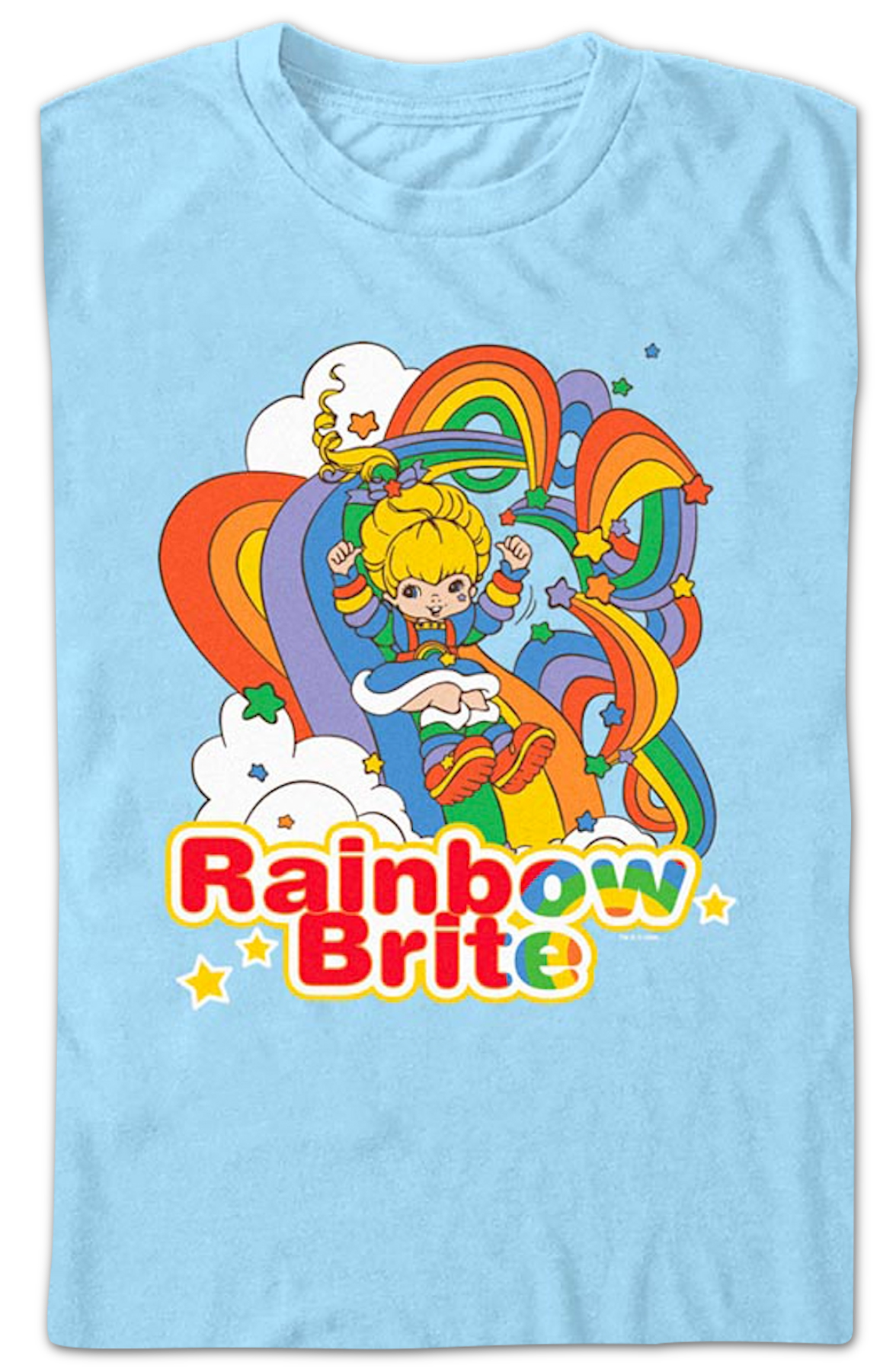 Rainbow Slide Rainbow Brite T-Shirt Hoodie, Sweatshirt | CiraTrend.com (Image 2)