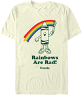 Rainbows Are Rad Crayola T-Shirt Hoodie, Sweatshirt | CiraTrend.com (Image 1)