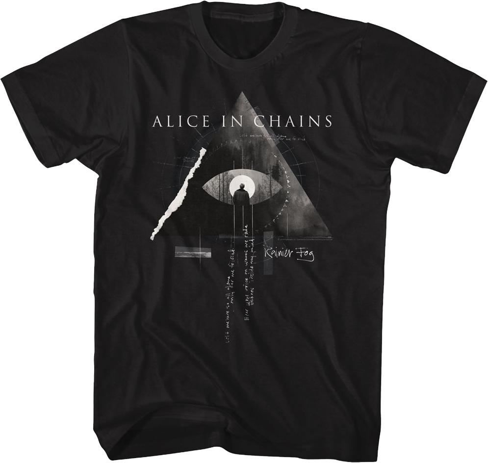 Rainier Fog Alice In Chains T-Shirt Hoodie, Sweatshirt | CiraTrend.com (Image 1)