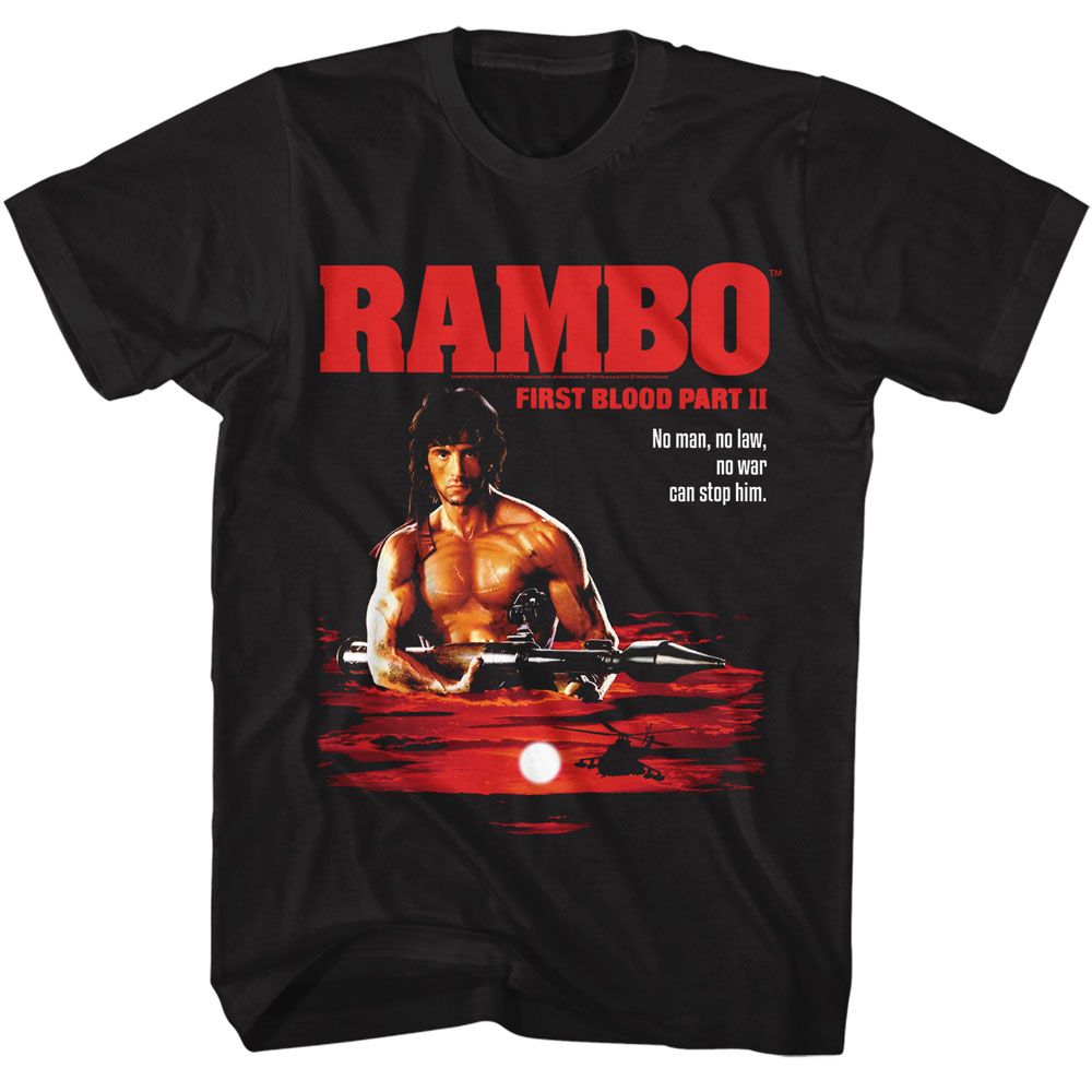 Rambo - Cant Stop Him Boyfriend Tee Hoodie, Sweatshirt | CiraTrend.com