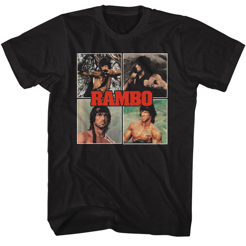 Rambo - Multi Image T-Shirt Hoodie, Sweatshirt | CiraTrend.com