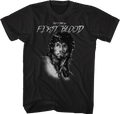 Rambo They Drew First Blood Black T-Shirt Hoodie, Sweatshirt | CiraTrend.com (Image 1)