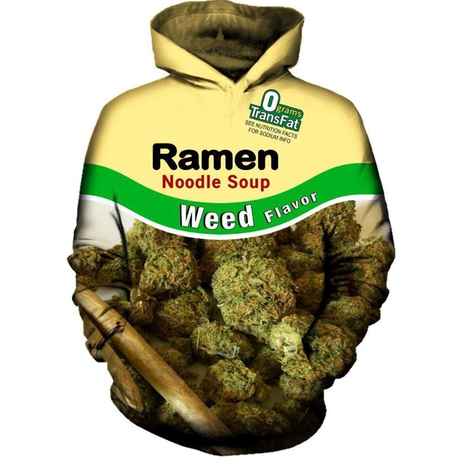 Ramen Noodle Weed Hoodie Sweatshirt T-shirt