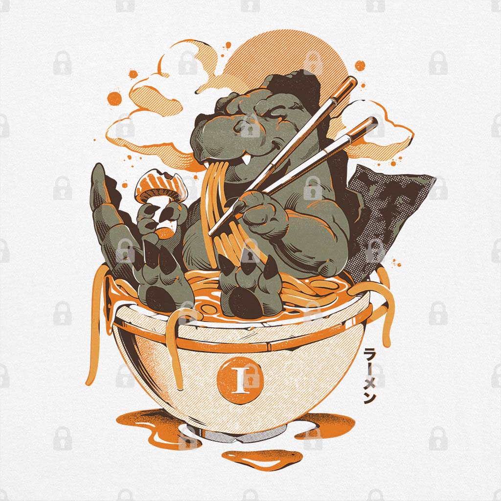 Kaiju's Ramen Bowl T-Shirt Hoodie, Sweatshirt | CiraTrend.com (Image 1)