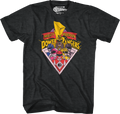 Rangers And Logo Mighty Morphin Power Rangers T-Shirt Hoodie, Sweatshirt | CiraTrend.com (Image 1)