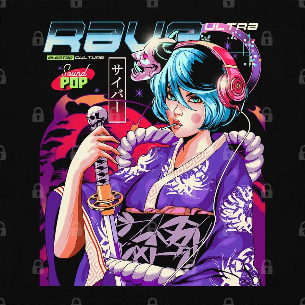 Rave Geisha T-Shirt Hoodie, Sweatshirt | CiraTrend.com (Image 1)