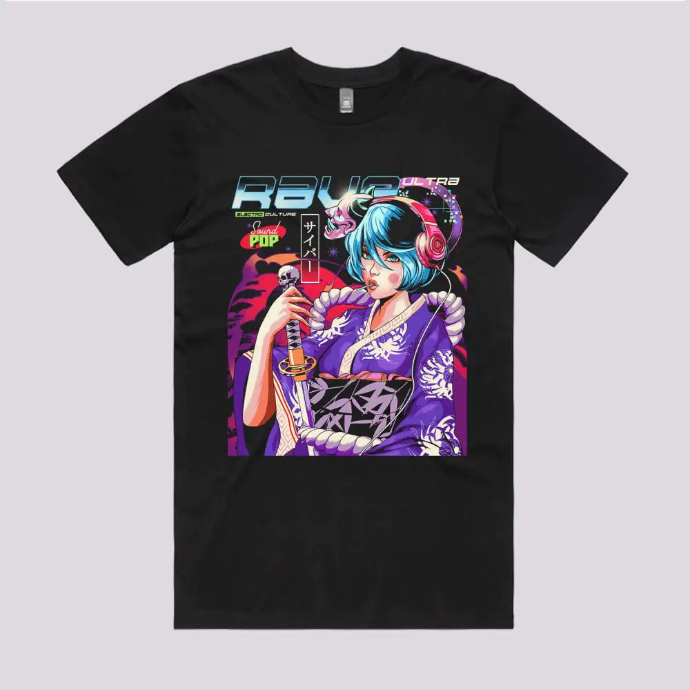 Rave Geisha T-Shirt Hoodie, Sweatshirt | CiraTrend.com (Image 2)
