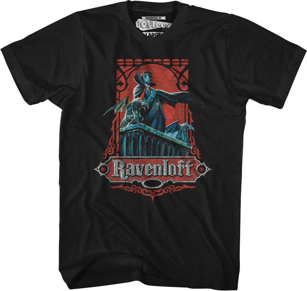 Ravenloft Dungeons & Dragons T-Shirt Hoodie, Sweatshirt | CiraTrend.com (Image 1)