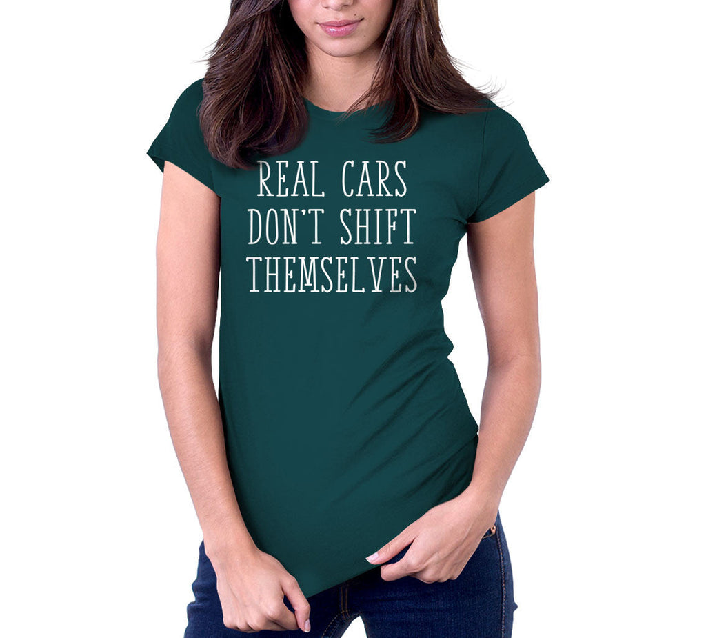 Real Cars Don't Shift Themselves T-Shirt Hoodie, Sweatshirt | CiraTrend.com (Image 4)