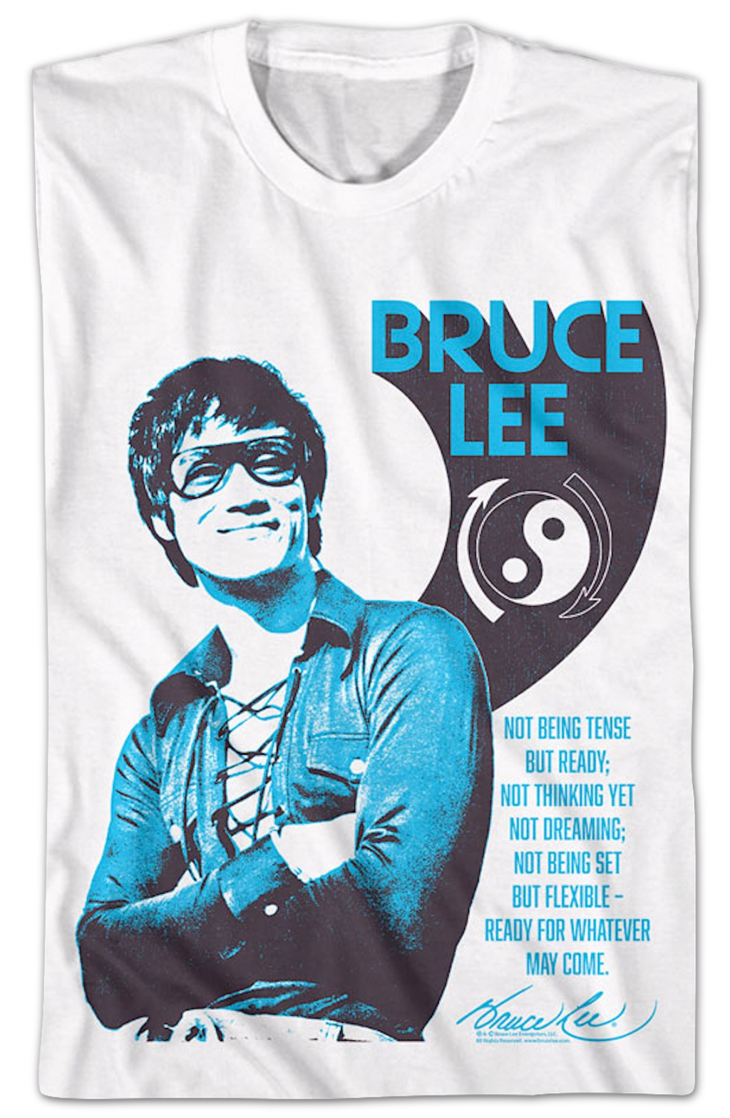 Ready For Whatever May Come Bruce Lee T-Shirt Hoodie, Sweatshirt | CiraTrend.com (Image 2)