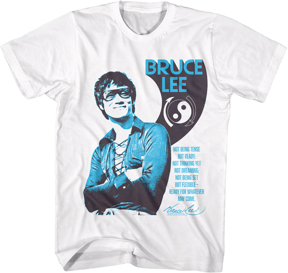 Ready For Whatever May Come Bruce Lee T-Shirt Hoodie, Sweatshirt | CiraTrend.com (Image 1)