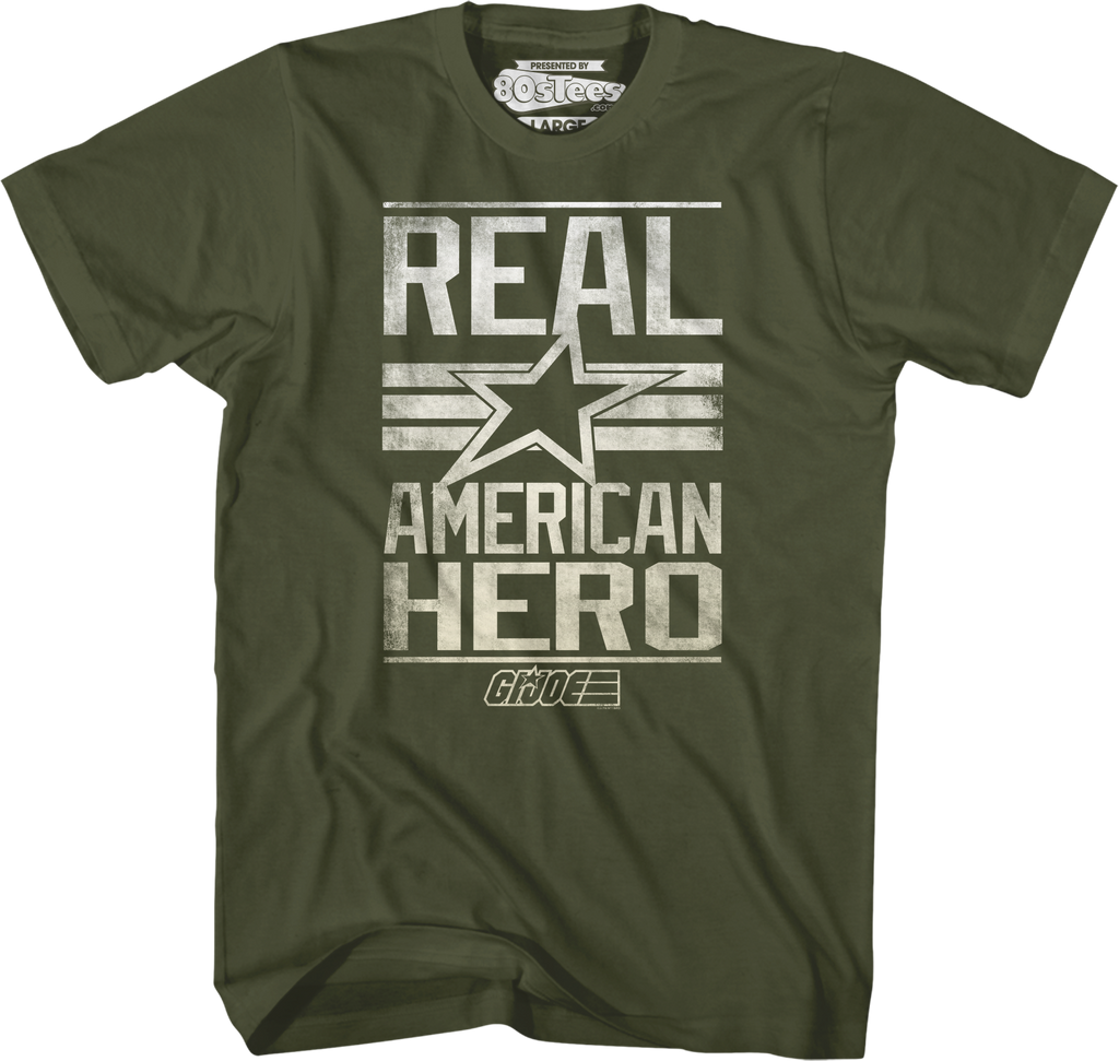 Real American Hero GI Joe Shirt Hoodie, Sweatshirt | CiraTrend.com (Image 1)