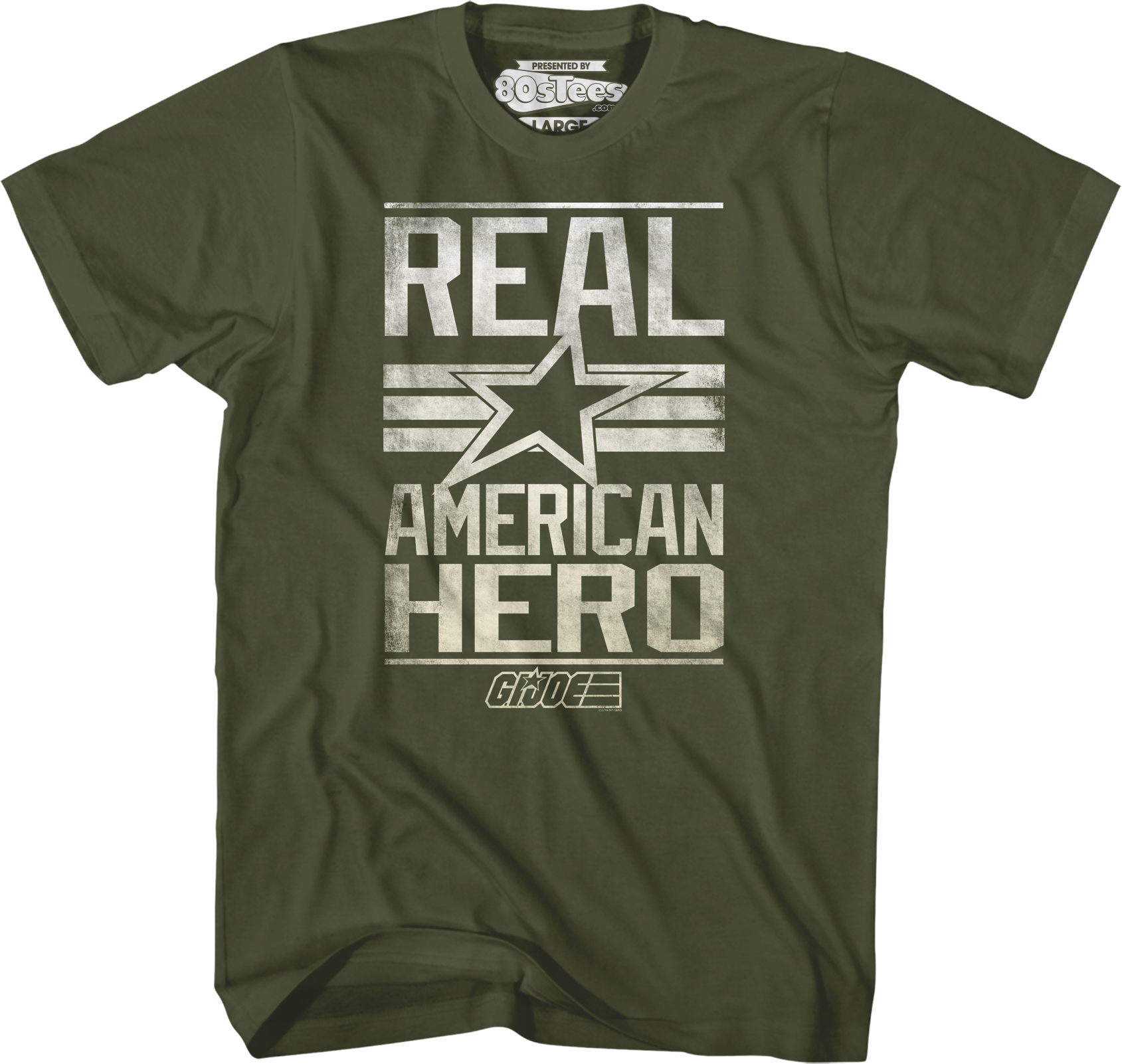Real American Hero GI Joe Shirt Hoodie, Sweatshirt | CiraTrend.com (Image 1)