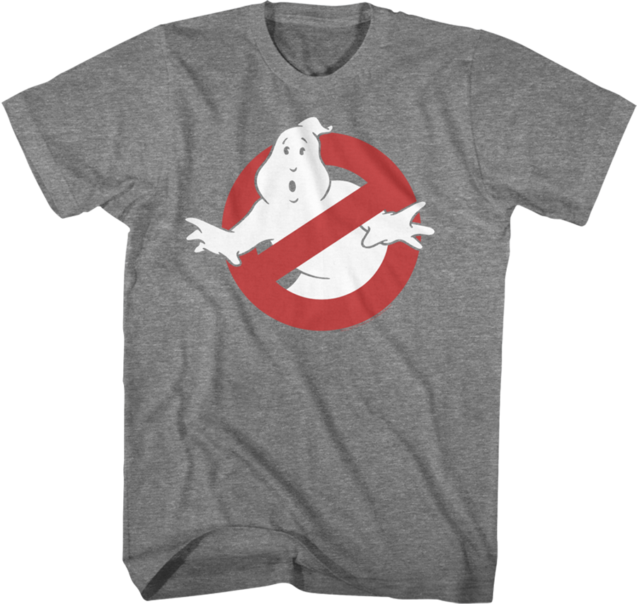 Graphite Ghostbusters Logo T-Shirt Hoodie, Sweatshirt | CiraTrend.com (Image 1)