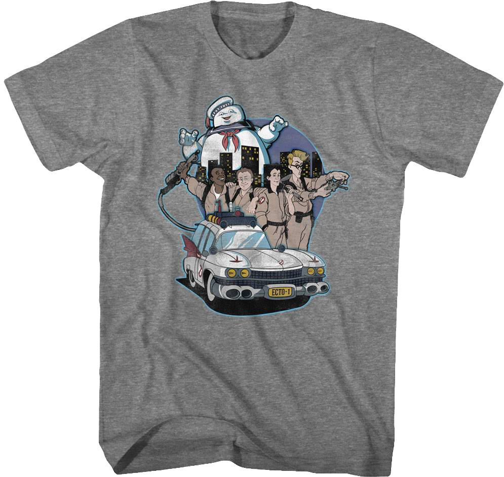 Real Ghostbusters T-Shirt Hoodie, Sweatshirt | CiraTrend.com (Image 1)