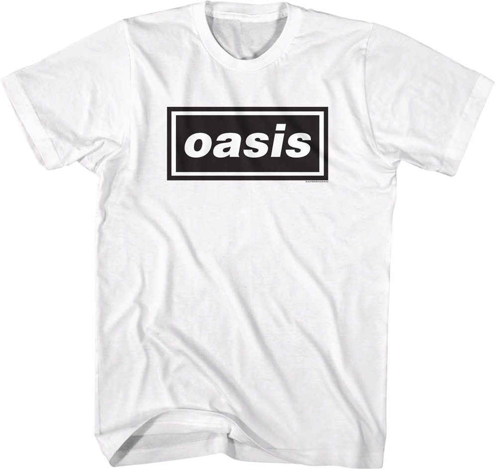 Rectangle Logo Oasis T-Shirt Hoodie, Sweatshirt | CiraTrend.com (Image 1)