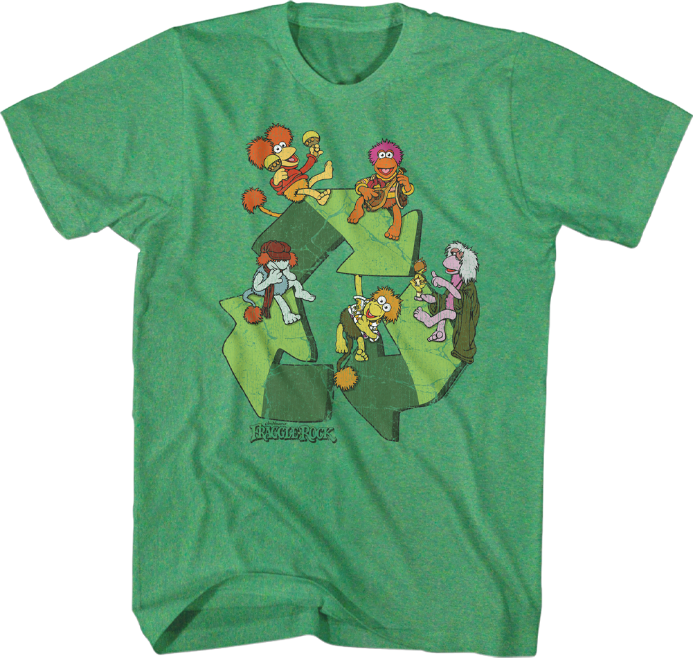 Recycle Fraggle Rock T-Shirt Hoodie, Sweatshirt | CiraTrend.com (Image 1)