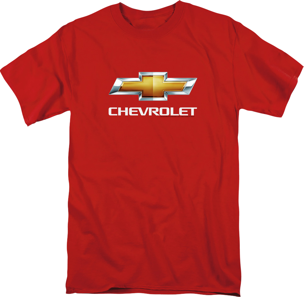 Red Classic Logo Chevrolet T-Shirt Hoodie, Sweatshirt | CiraTrend.com (Image 1)
