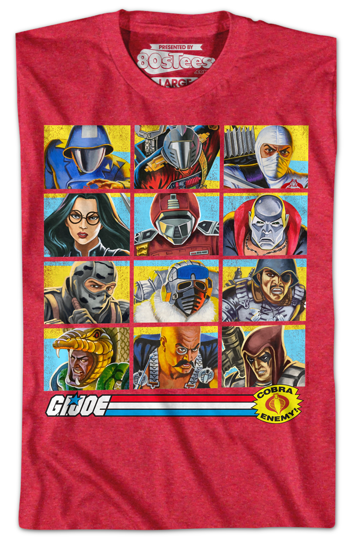 Red Cobra Organization's Dirty Dozen GI Joe T-Shirt Hoodie, Sweatshirt | CiraTrend.com (Image 2)