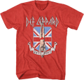 Red Est. 1977 Def Leppard T-Shirt Hoodie, Sweatshirt | CiraTrend.com (Image 1)