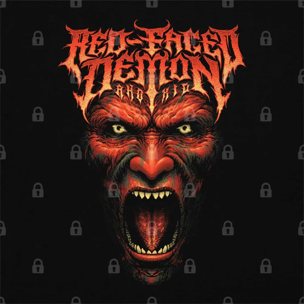 Red-Faced Demon T-Shirt Hoodie, Sweatshirt | CiraTrend.com (Image 1)