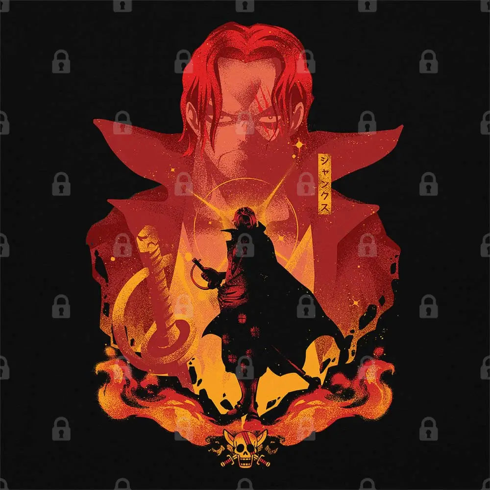 Red Haired Pirate T-Shirt Hoodie, Sweatshirt | CiraTrend.com (Image 1)