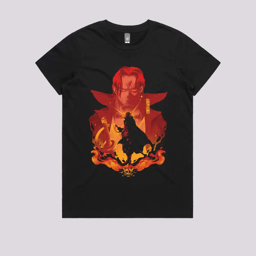 Red Haired Pirate T-Shirt Hoodie, Sweatshirt | CiraTrend.com (Image 3)