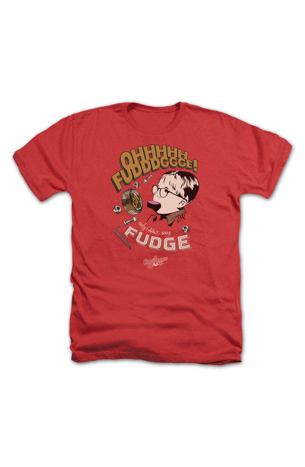 Red Heather Oh Fudge Christmas Story T-Shirt Hoodie, Sweatshirt | CiraTrend.com (Image 2)