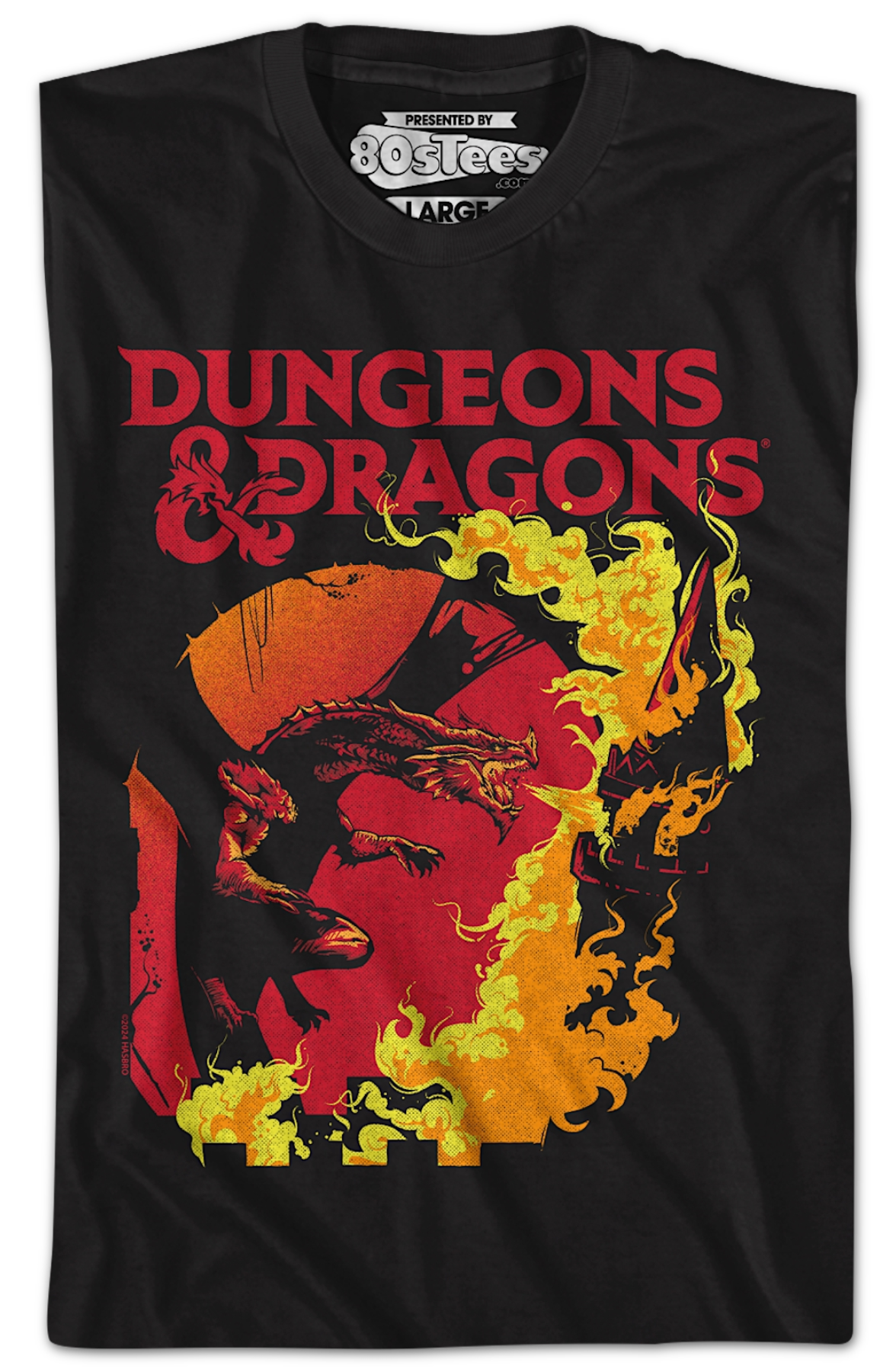 Red Inferno Dungeons & Dragons T-Shirt Hoodie, Sweatshirt | CiraTrend.com (Image 2)