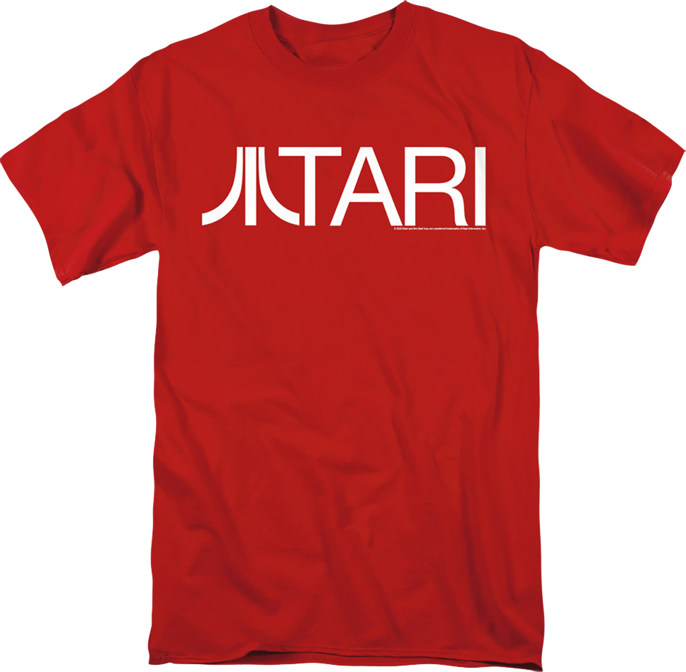 Red Logo Atari T-Shirt Hoodie, Sweatshirt | CiraTrend.com (Image 1)