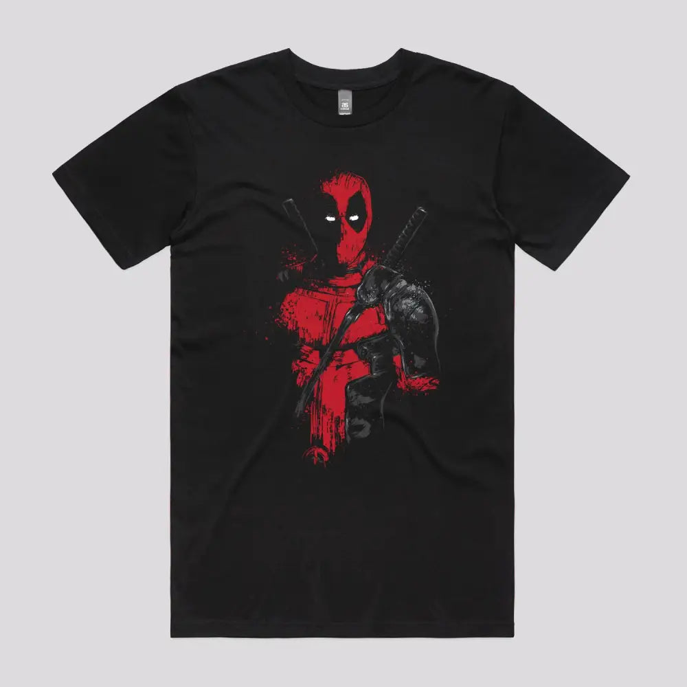 Red Mercenary T-Shirt Hoodie, Sweatshirt | CiraTrend.com (Image 2)