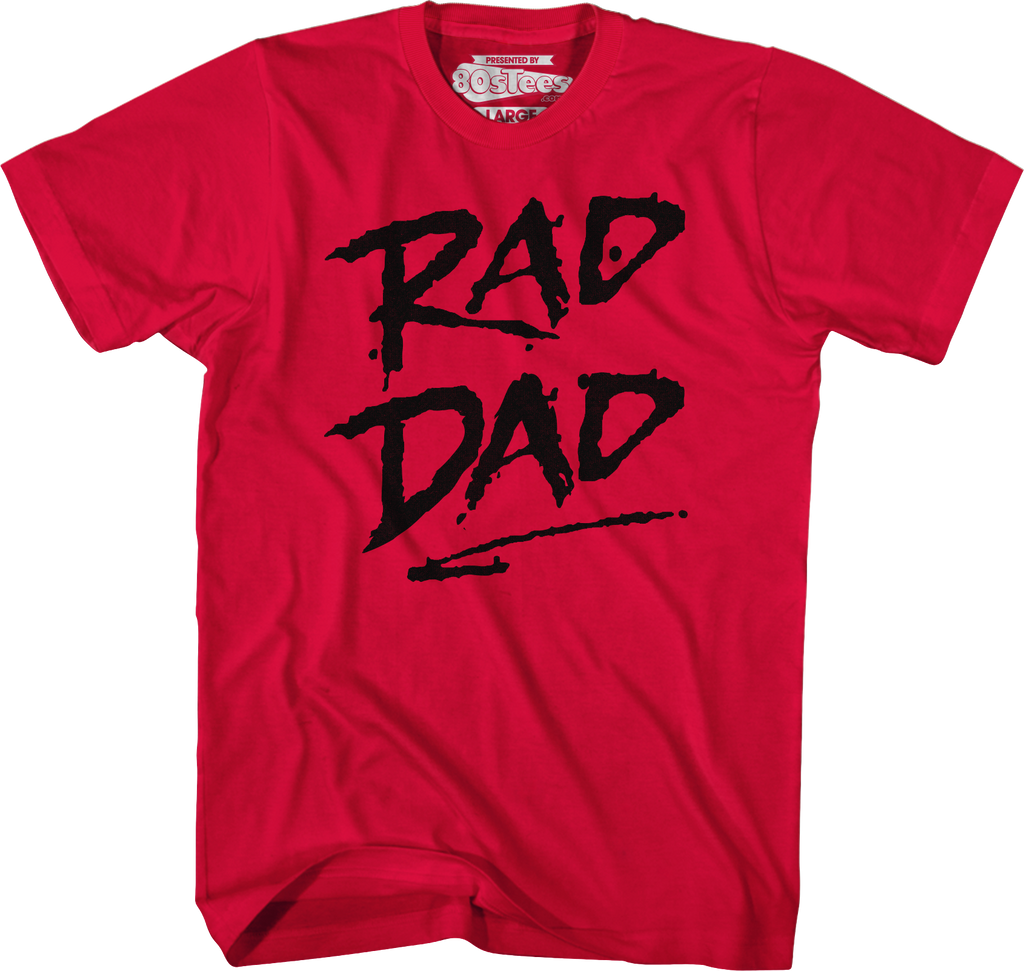 Red Rad Dad T-Shirt Hoodie, Sweatshirt | CiraTrend.com (Image 1)