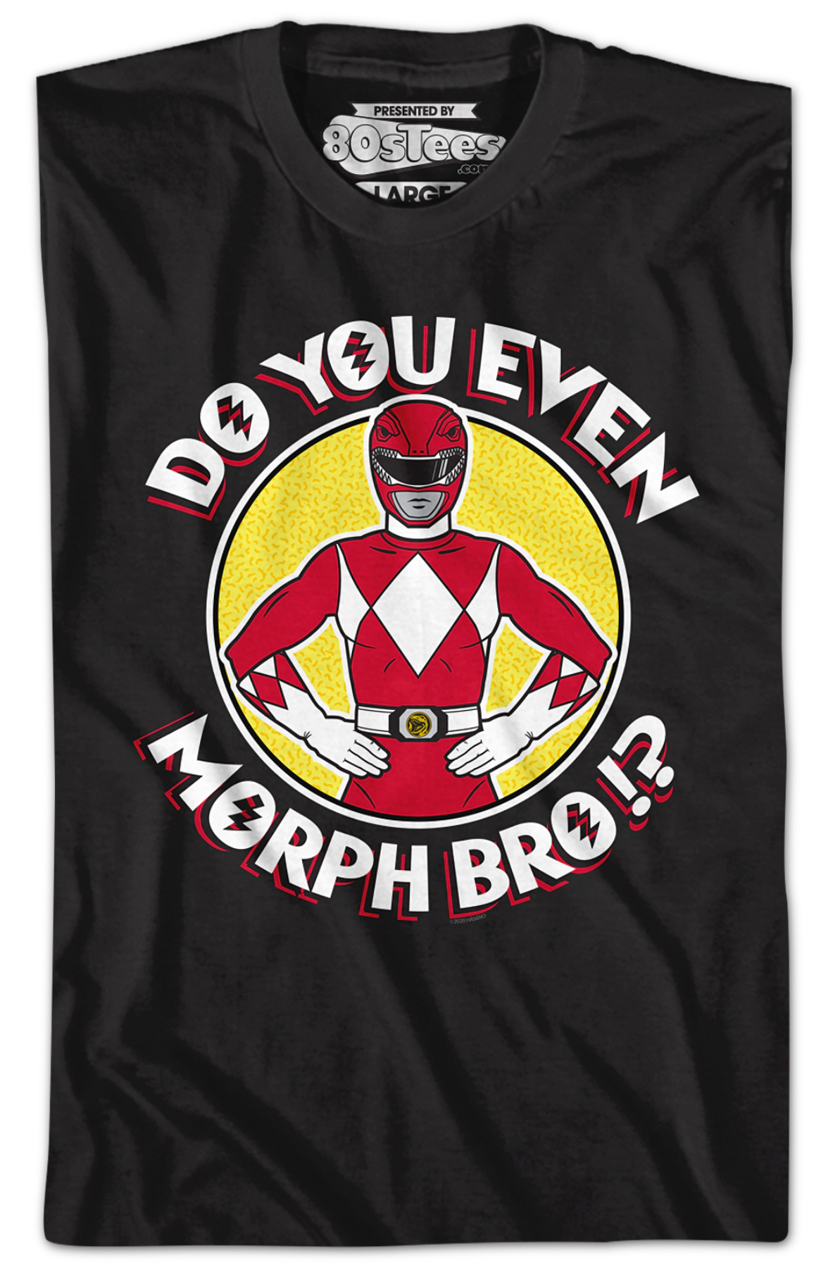 Red Ranger Do You Even Morph Bro Mighty Morphin Power Rangers T-Shirt Hoodie, Sweatshirt | CiraTrend.com (Image 2)