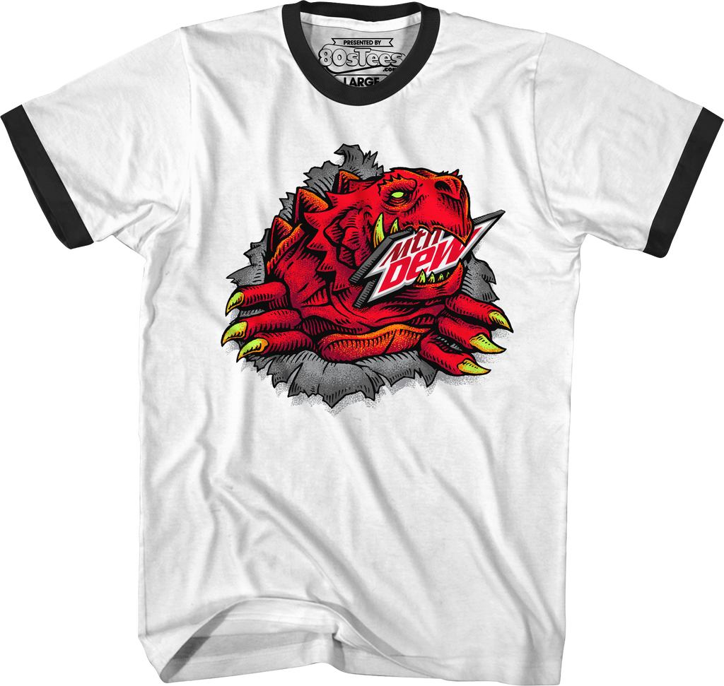 Red Ripper Mountain Dew T-Shirt Hoodie, Sweatshirt | CiraTrend.com (Image 3)