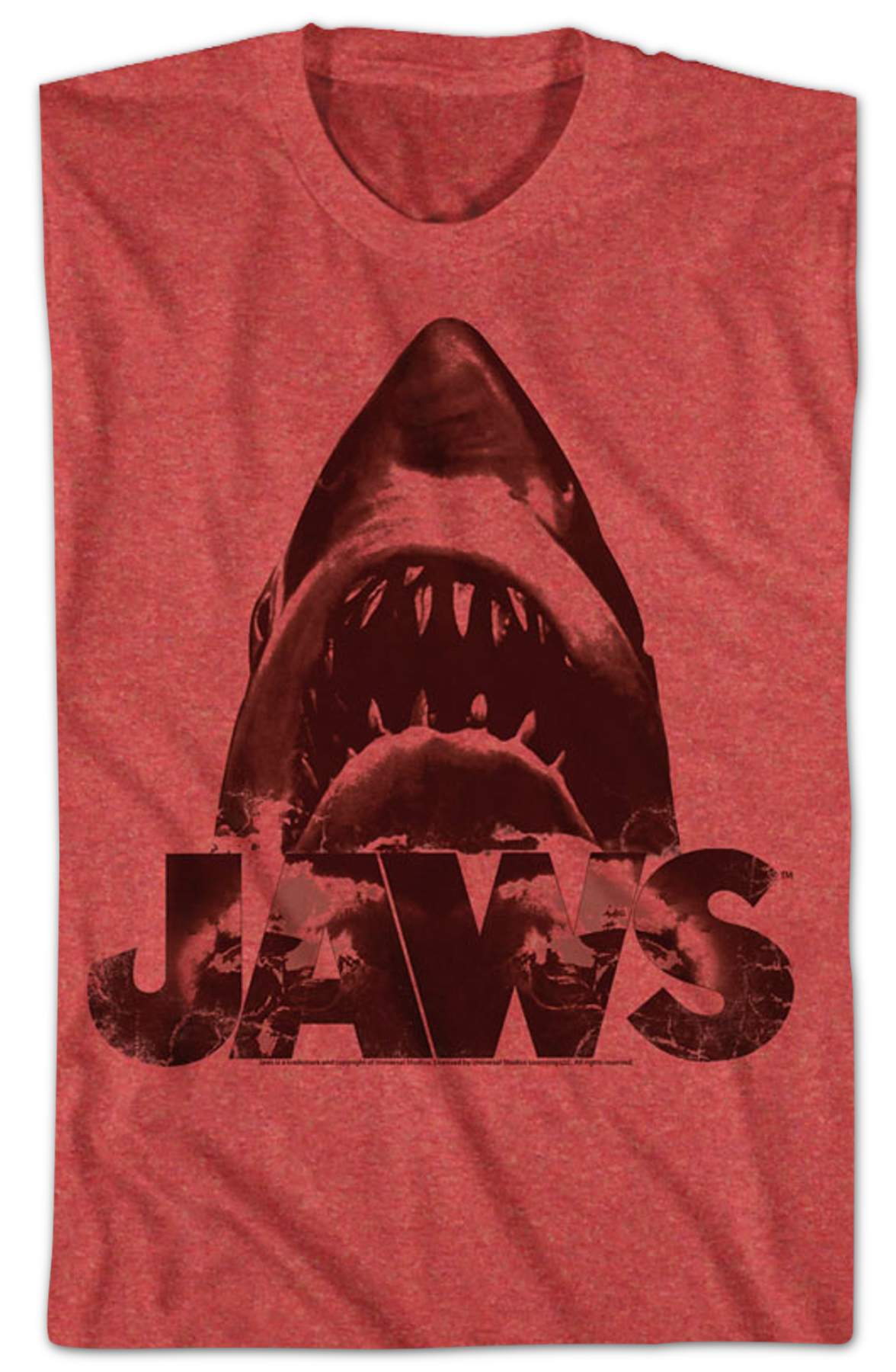 Vintage Red Shark Jaws T-Shirt Hoodie, Sweatshirt | CiraTrend.com (Image 2)