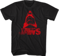 Red Shark Jaws T-Shirt Hoodie, Sweatshirt | CiraTrend.com (Image 1)
