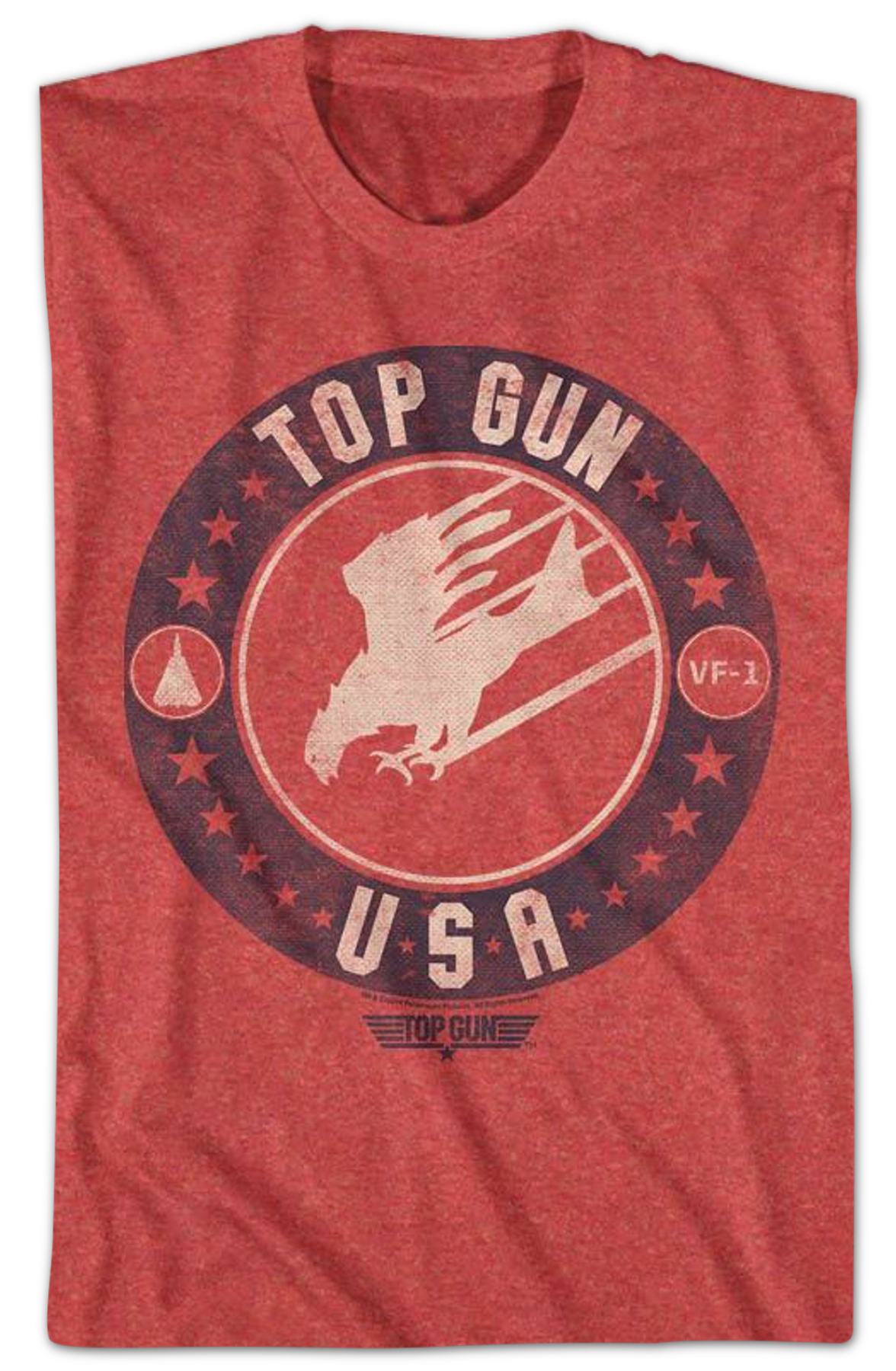Red VF-1 Top Gun T-Shirt Hoodie, Sweatshirt | CiraTrend.com (Image 2)