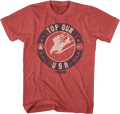 Red VF-1 Top Gun T-Shirt Hoodie, Sweatshirt | CiraTrend.com (Image 1)
