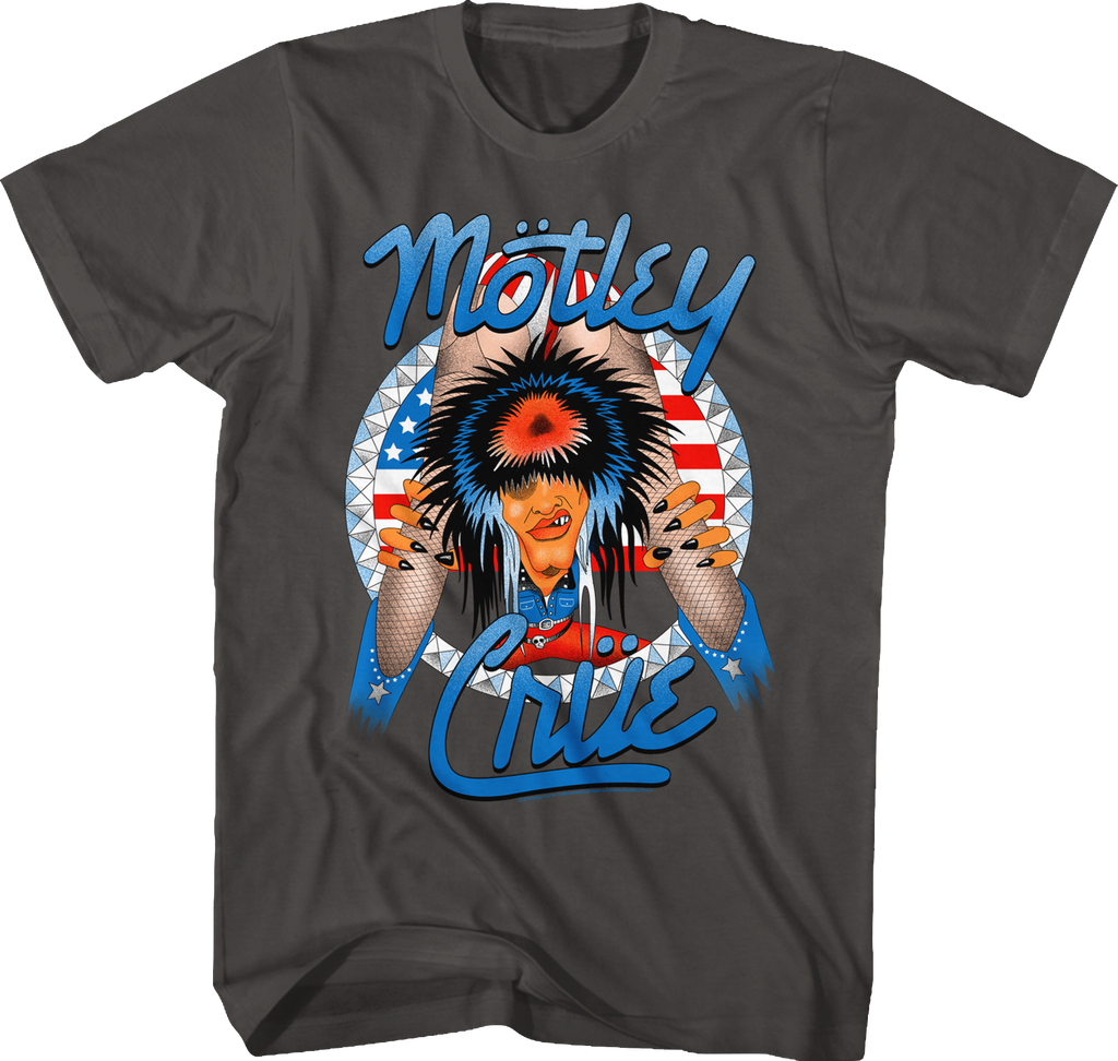 Red White and Crue Allister Fiend Motley Crue T-Shirt Hoodie, Sweatshirt | CiraTrend.com (Image 1)