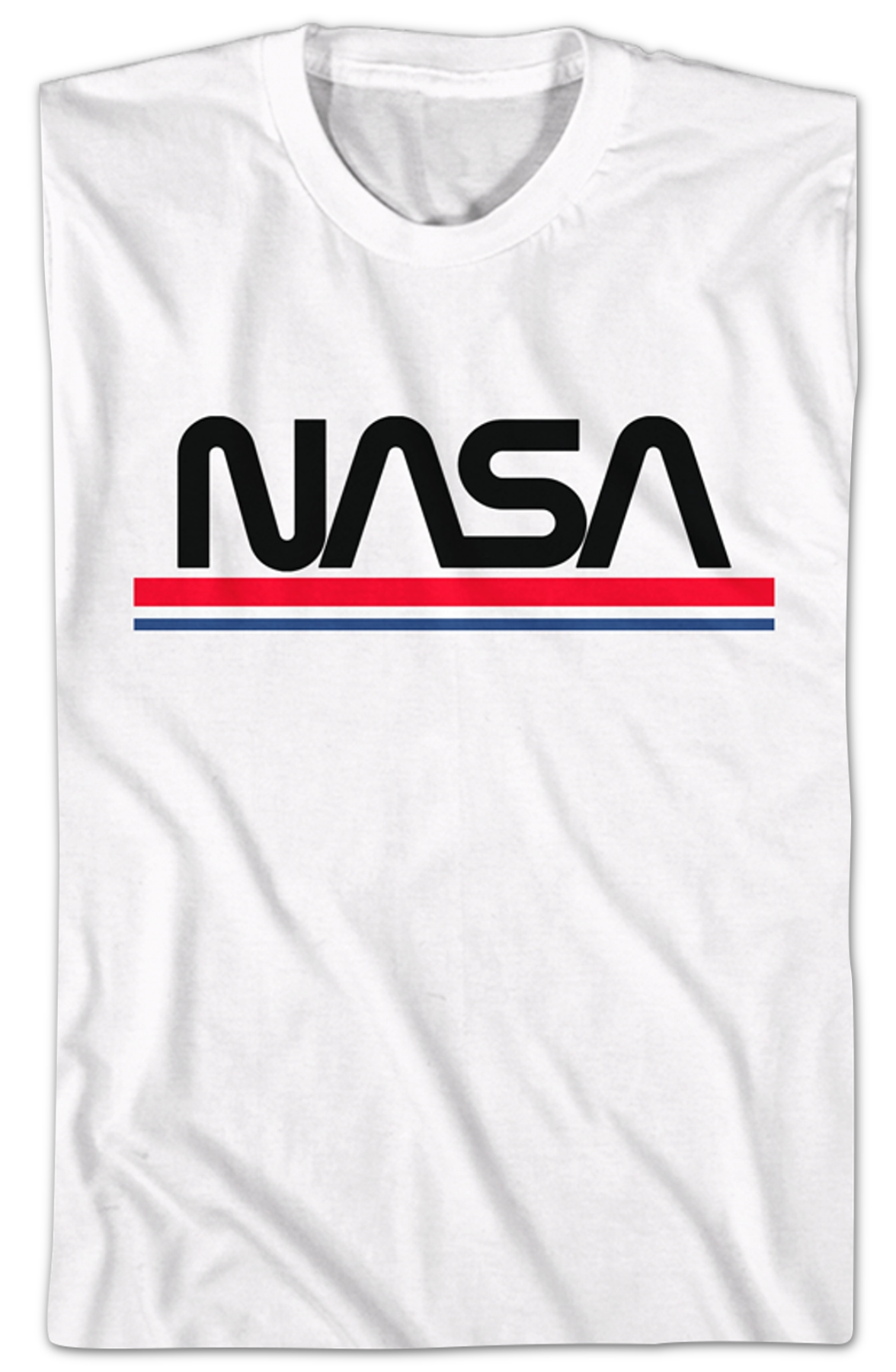 Red White Blue Logo NASA T-Shirt Hoodie, Sweatshirt | CiraTrend.com (Image 2)